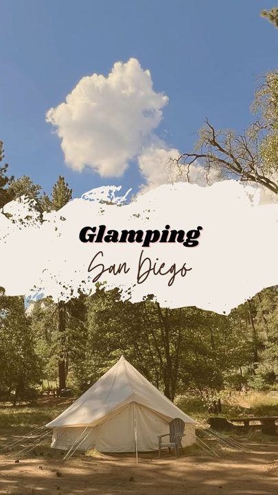 Did you know you can go glamping in San Diego?⛺️

@alter.experiences has a couple glamping sites in Mount Laguna- locate