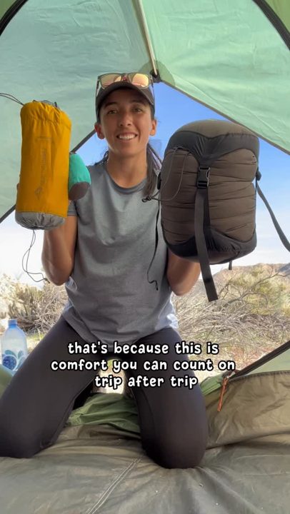 Sleep is underrated… until you don’t get it in the backcountry 😅

When your sleep system actually does its job, mornings