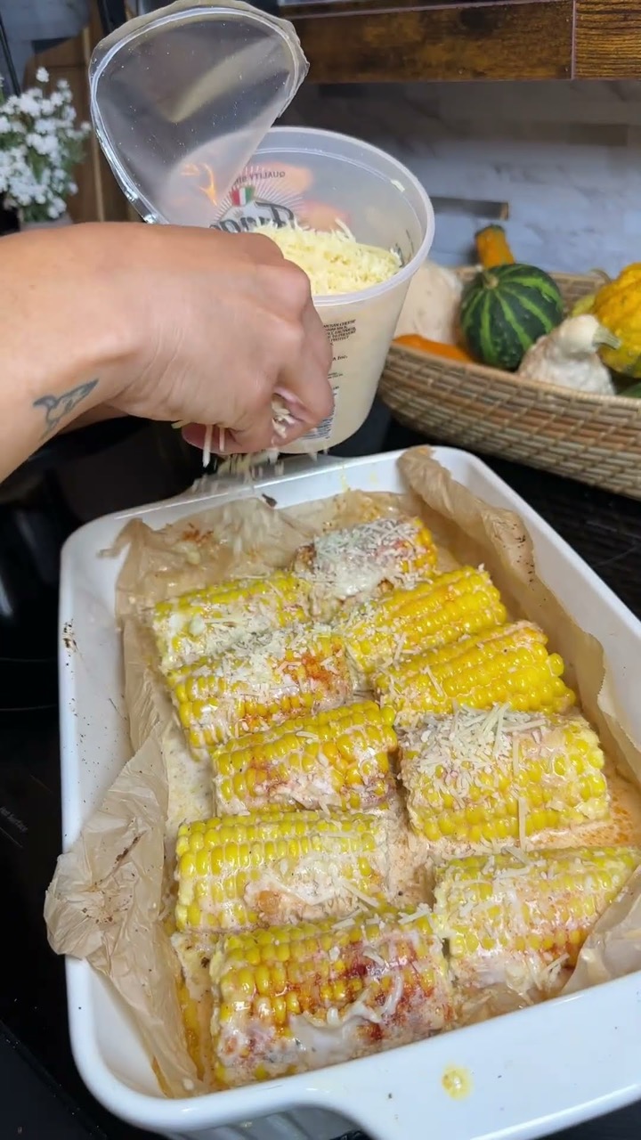 Creamy Cajun corn 🌽 