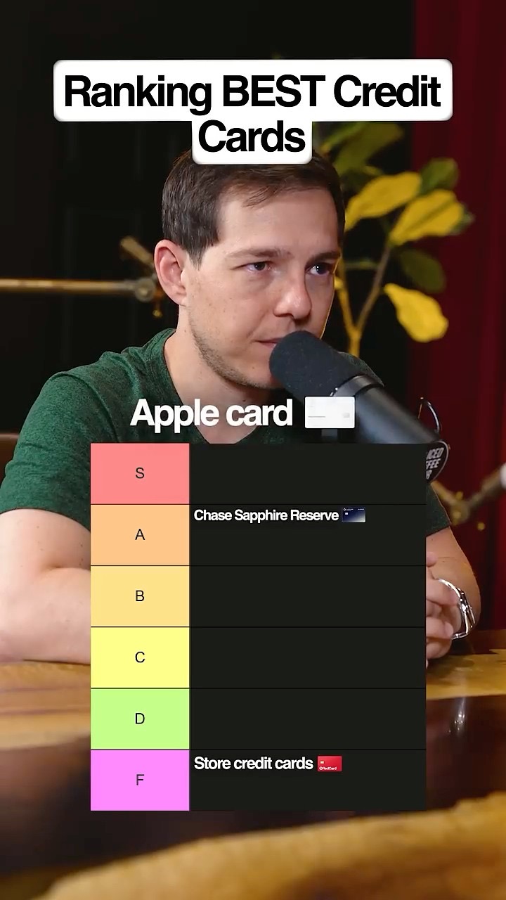 Ranking The BEST Credit Cards 💳