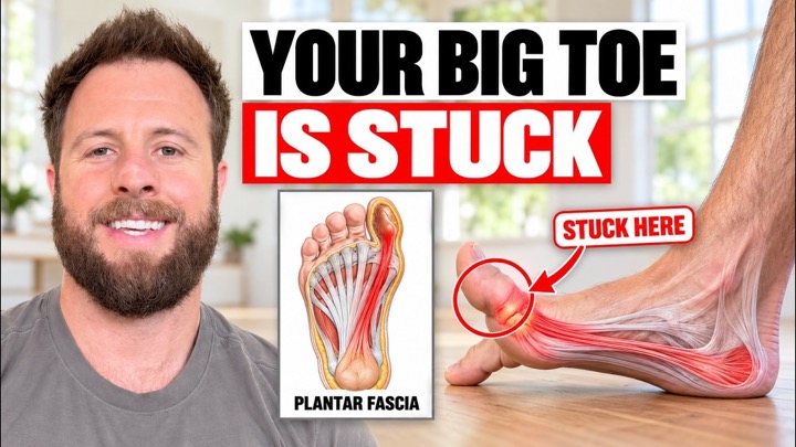 Your Stiff Big Toe Is Wrecking Your Feet and Knees (How to Fix It)