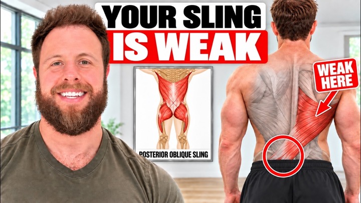 How to Fix Lower Back Pain on One Side | 4 Posterior Sling Exercises