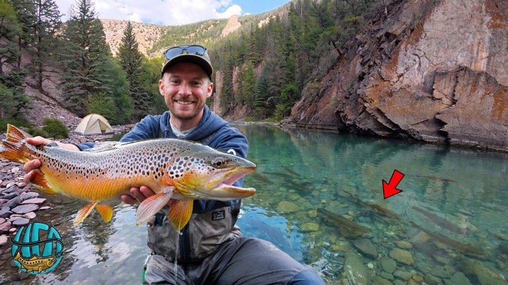 4 Days Camping and Fishing the Rockies for GIANT Trout! (It was Brutal)