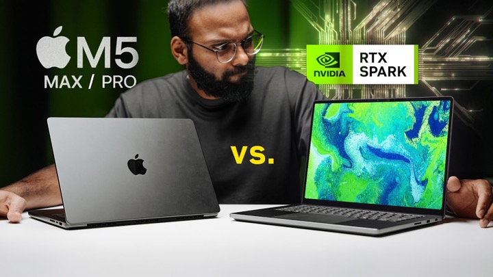 RTX Spark vs the Fastest MacBook Pro (M5 Pro / M5 Max)