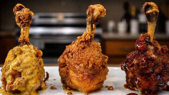 Crispy Chicken Lollipops