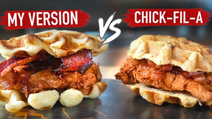 I Made Chick-fil-A’s NEW Chicken & Waffles… But Better | Full Recipe