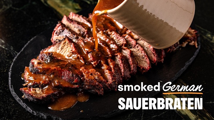 Smoked German Sauerbraten