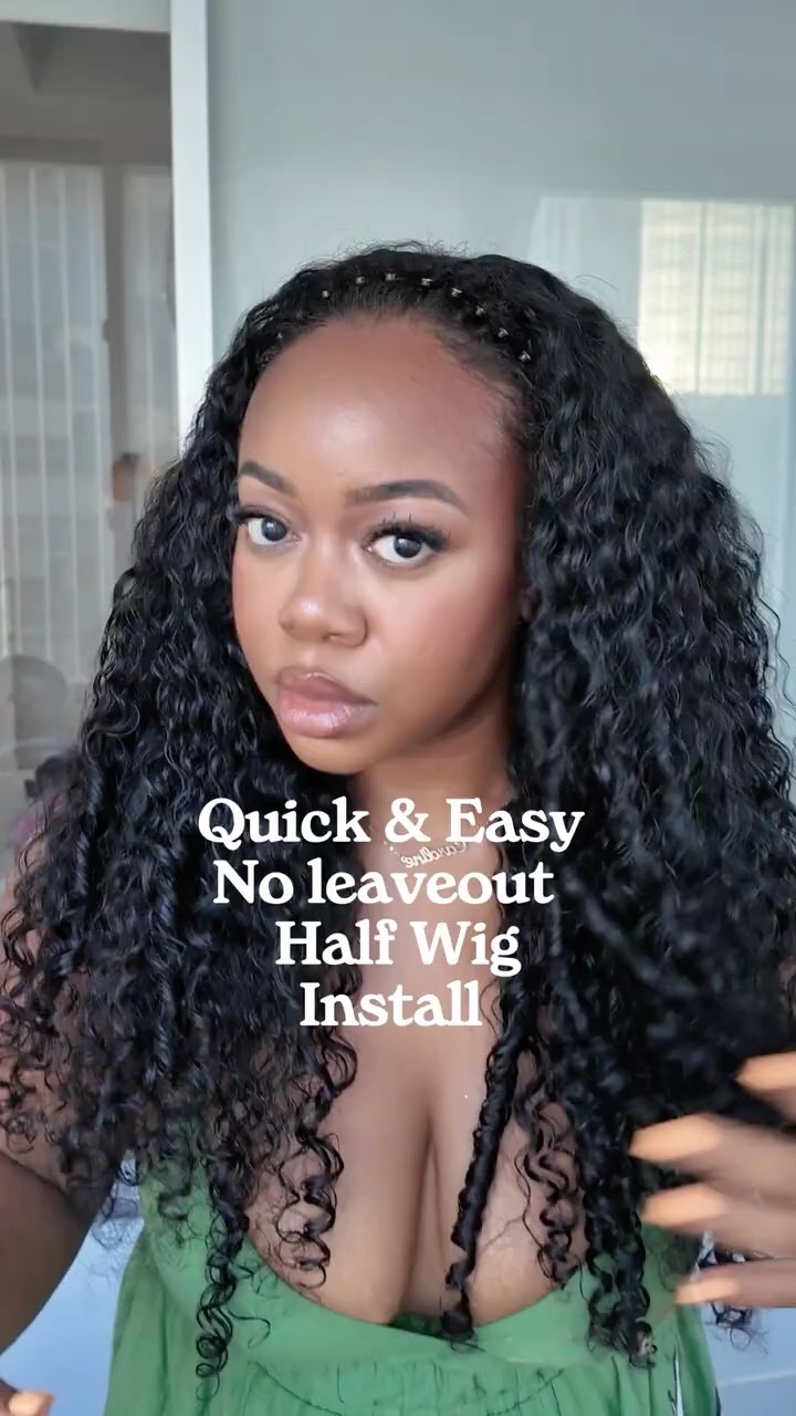 NO LEAVE OUT HACK FOR HALF WIGS