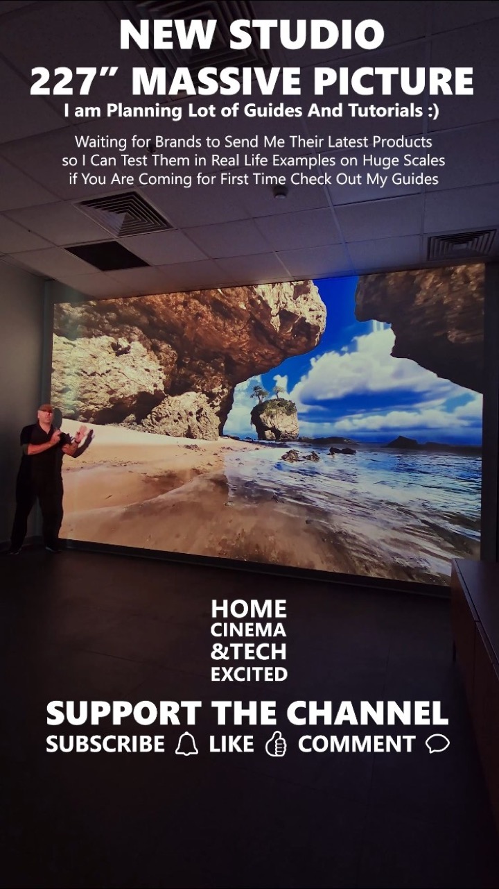 227" Massive Screen New Studio ! #shorts #shortvideo #short #tips #review #tutorial #how #howto #tv