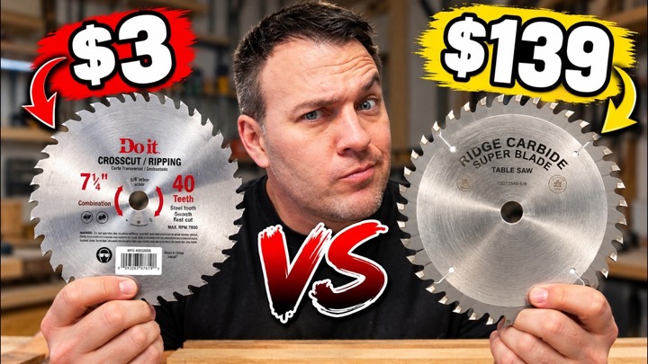 I Tested Cheap vs Expensive Saw Blades