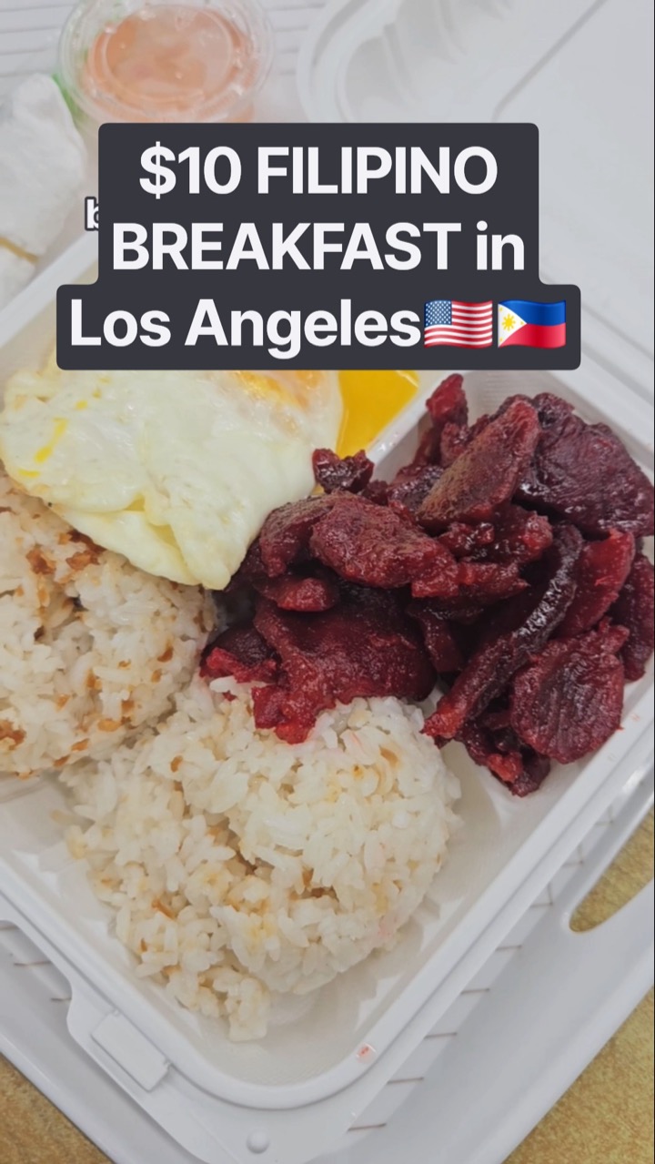 $10 FILIPINO BREAKFAST in LA