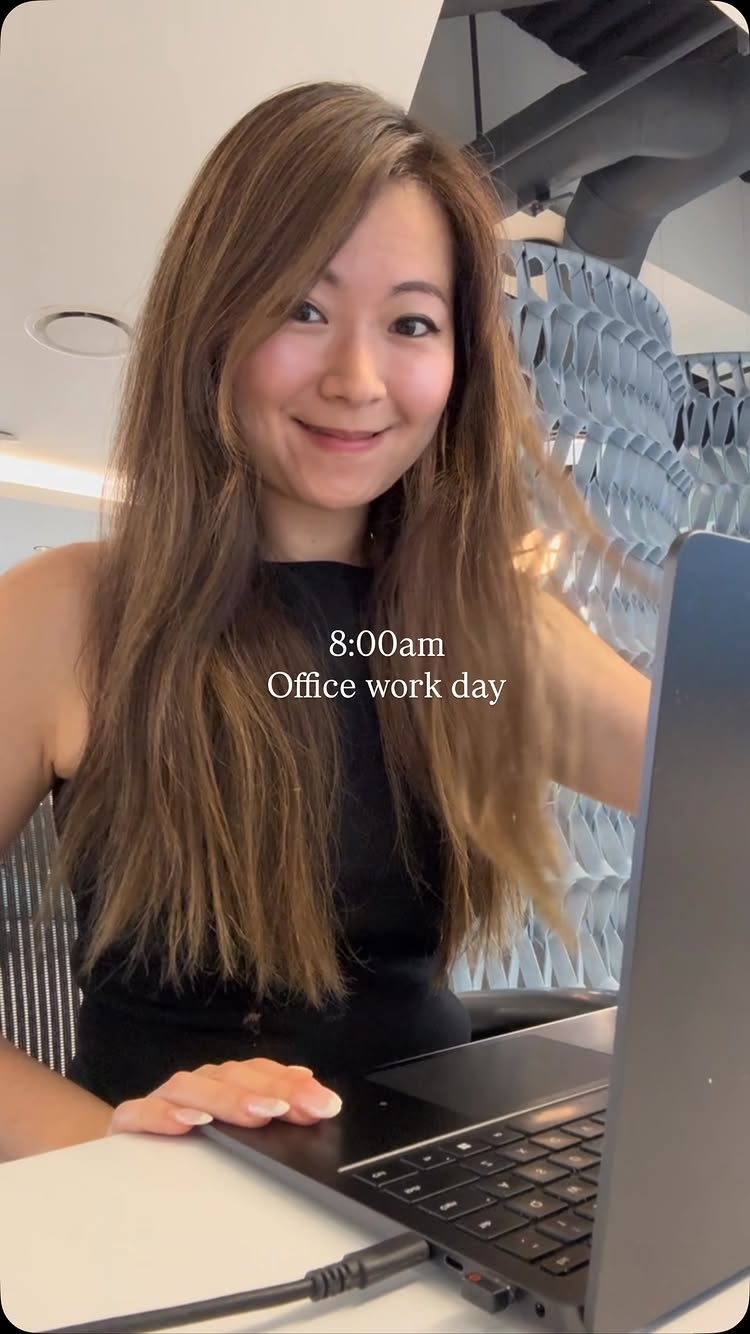 Here’s a 12 hour run down of a day in my life as a full time corporate finance girlie part time influencer in West LA living in San Gabriel 