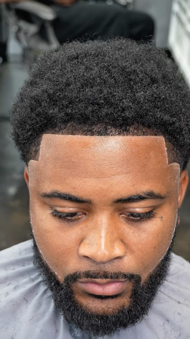 Straight lineup tutorial 💈🔥