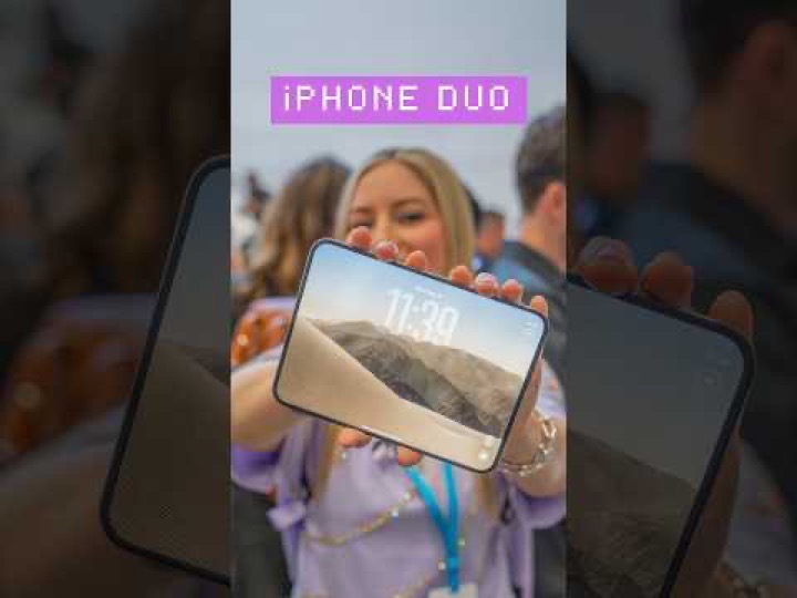 Hands on with iPhone Duo!