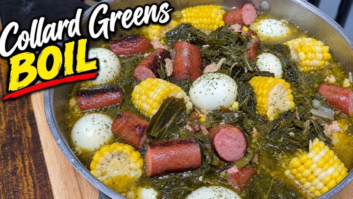 This Collard Greens Boil Is EVERYTHING 🤤🔥