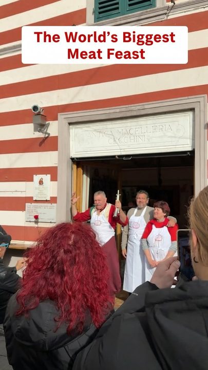 I ate at the world’s most famous butcher shop… and it turned into a full-on meat pilgrimage. In the hills of Tuscany, Dario Cecchini runs Officina della Bistecca like a rock concert — eight courses, bottomless wine, and 