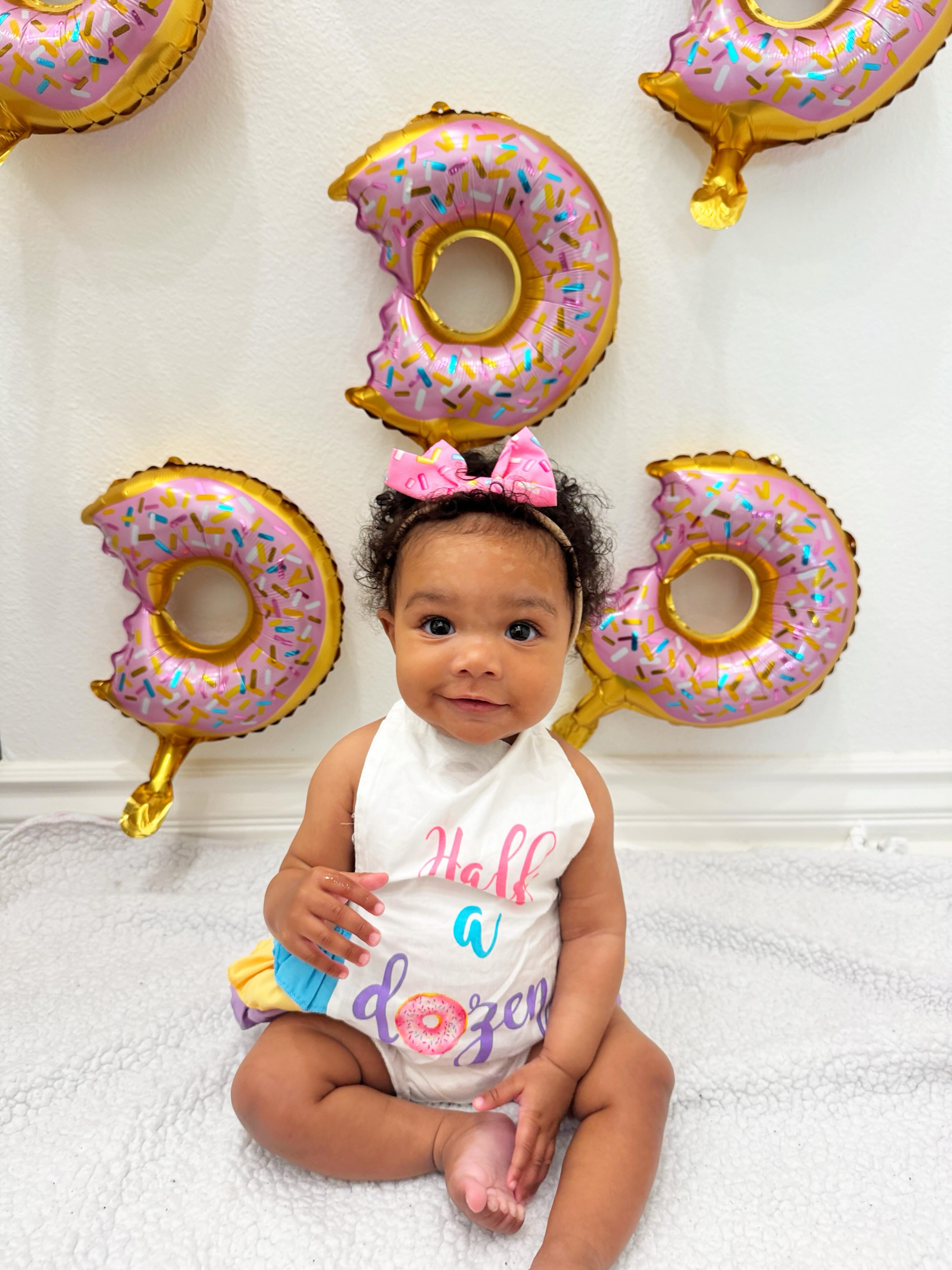 🍩Half a dozen never looked so sweet! 🍩💖 

6 months ago, you made our family complete. Watching you grow has been the greatest blessing! O