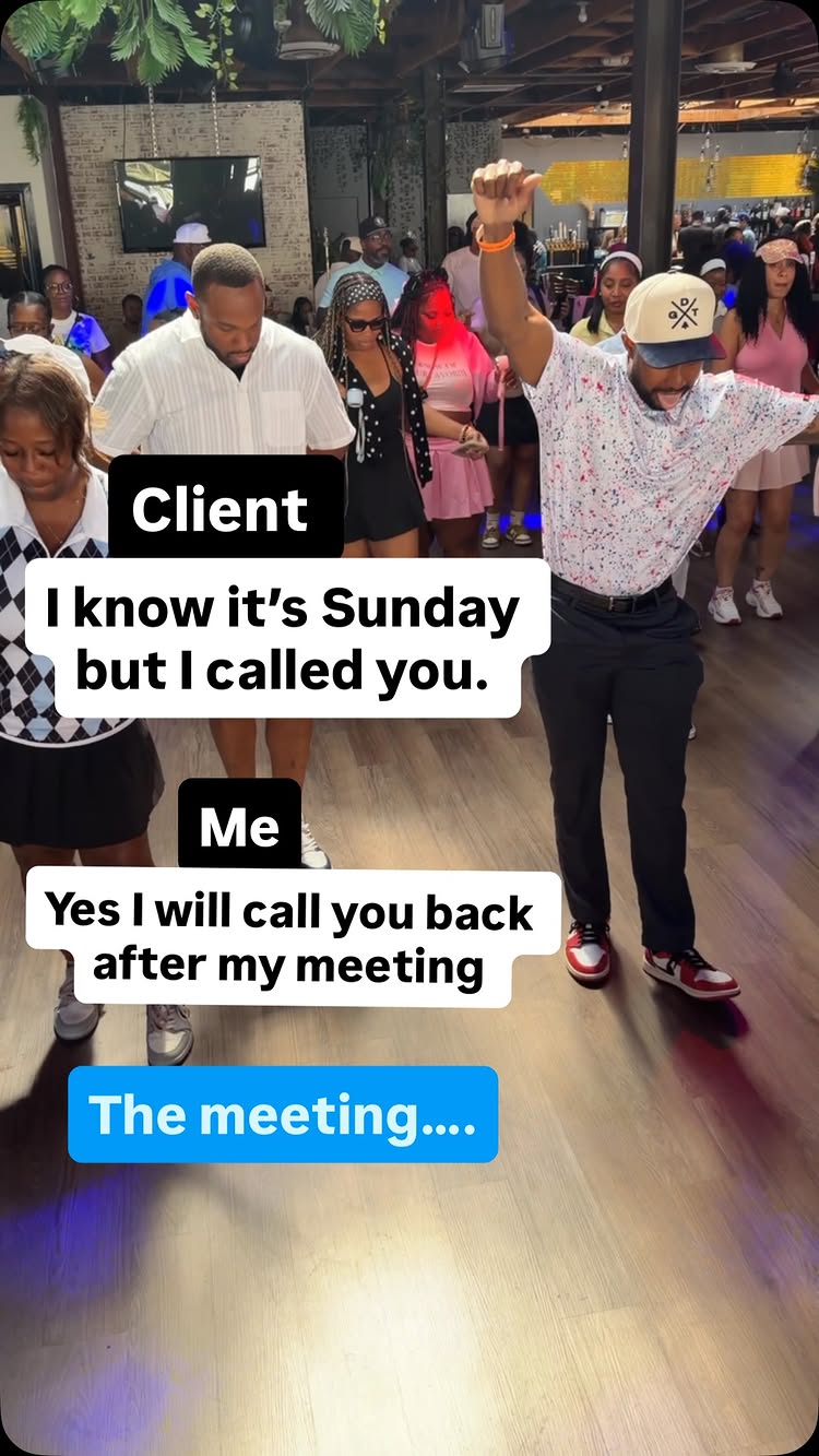 Let me call you after I sober up….i mean when my meeting is up….😭😭😭