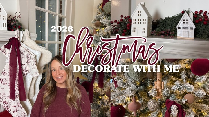 NEW 2026 CHRISTMAS DECORATE WITH ME / DECORATING FOR CHRISTMAS / VIRAL CHRISTMAS DECOR 