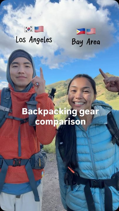 Gear in caption ⬇️

Thought it’d be fun to compare gear between two experienced backpackers. Lots of similarities 

Back