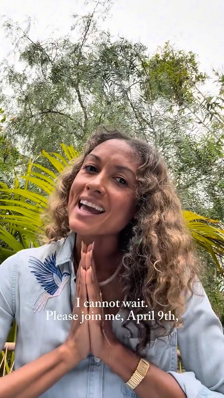 A chance to reset and reconnect! 🌱 Join @ivoriejenkins for a live Spring Rituals & Renewal workshop ⇢ an hour to slow down, reflect, and align with the energy of the season. Expect