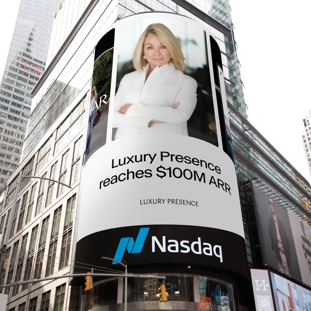 Luxury Presence celebrated over $100M in ARR by honoring some of their investors! So cool to be here!! @luxurypresence
