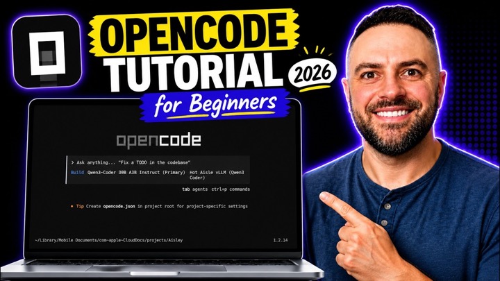 Learn 90% of OpenCode in Under 20 Minutes (2026 Update)