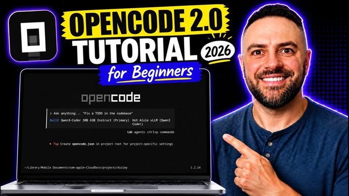 Learn 90% of OpenCode 2.0 in Under 20 Minutes (2026)
