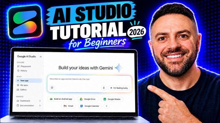 Google AI Studio Tutorial for Beginners (2026): Build Apps for Free