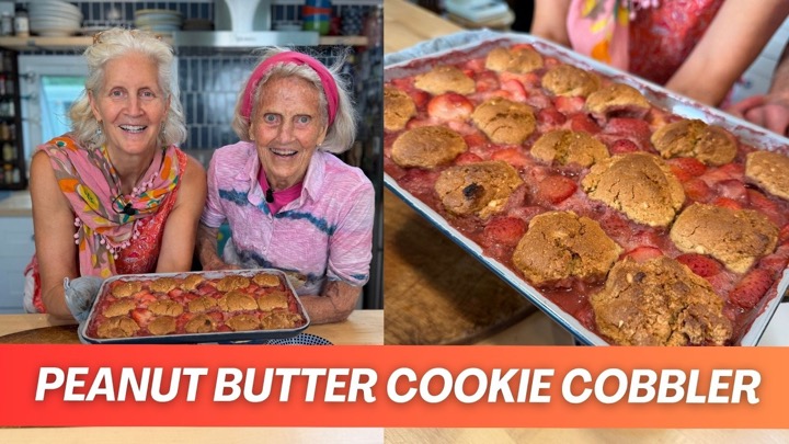 Peanut Butter Cookie Cobbler