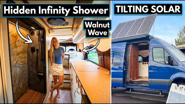 We Built a Van with the Most Relaxing Travel Space Ever
