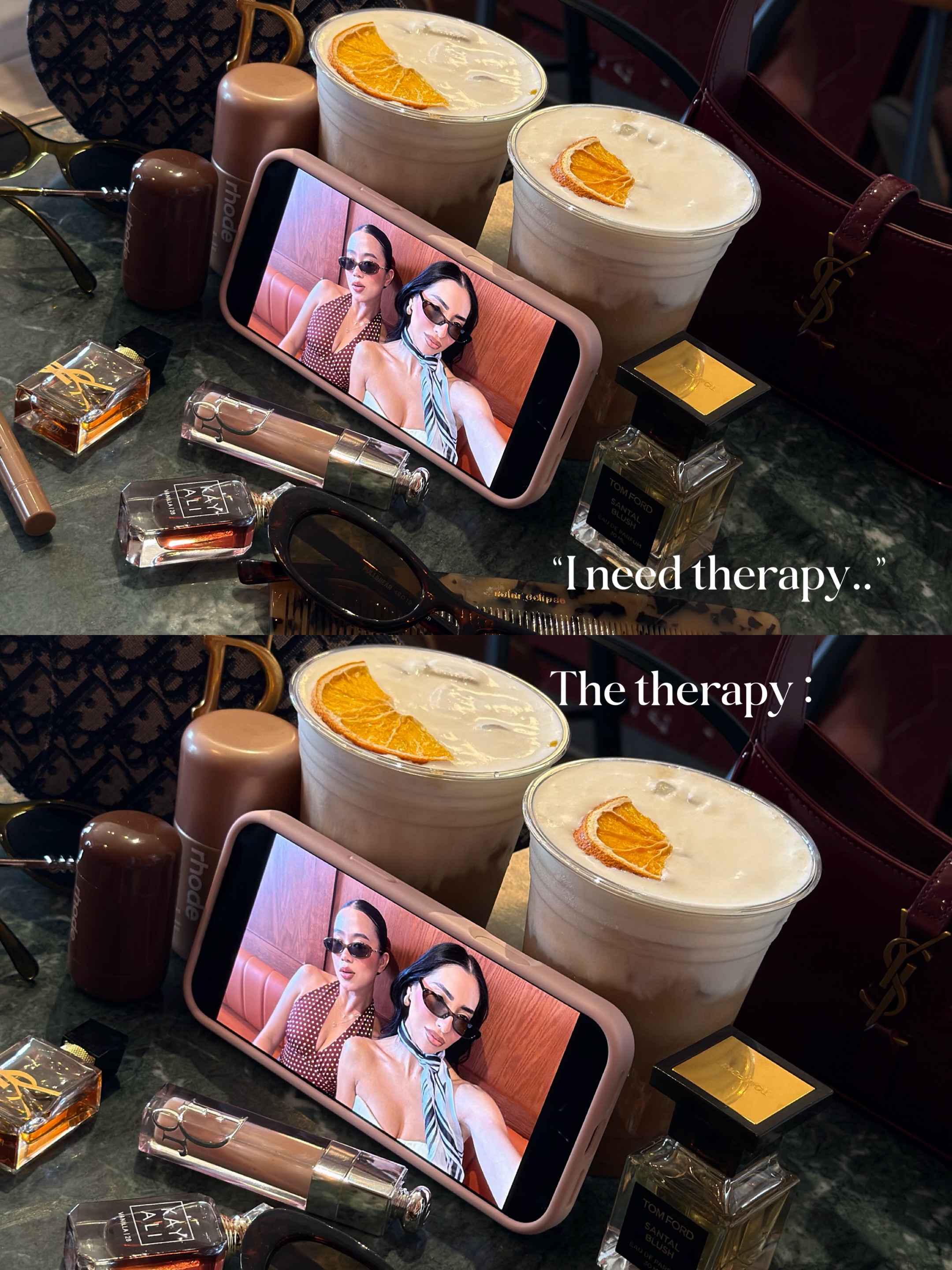 May we never stop trying new cafes❤️🔥🐆☕️
#cafe #content #thearpy #justgirlythings #rhode