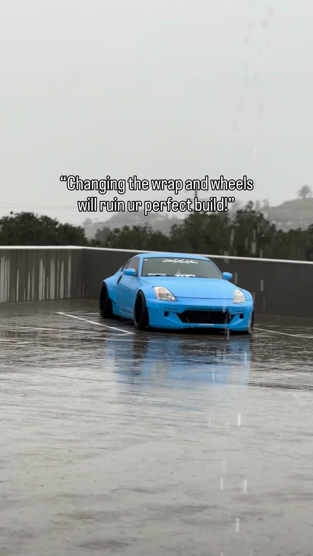 Always room for improvement.

#350z #rocketbunny #bagged #zociety #pandem
