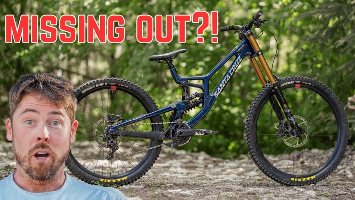 My first ride on a DH bike in 15 years.  Am I