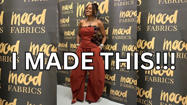 Mood Fabrics Invited Me to Their Chicago Opening… So I Made THIS! ✂️