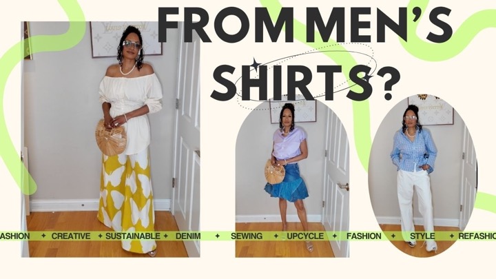 Don’t Toss Men’s Shirts! Try These 3 Easy Summer DIYs
