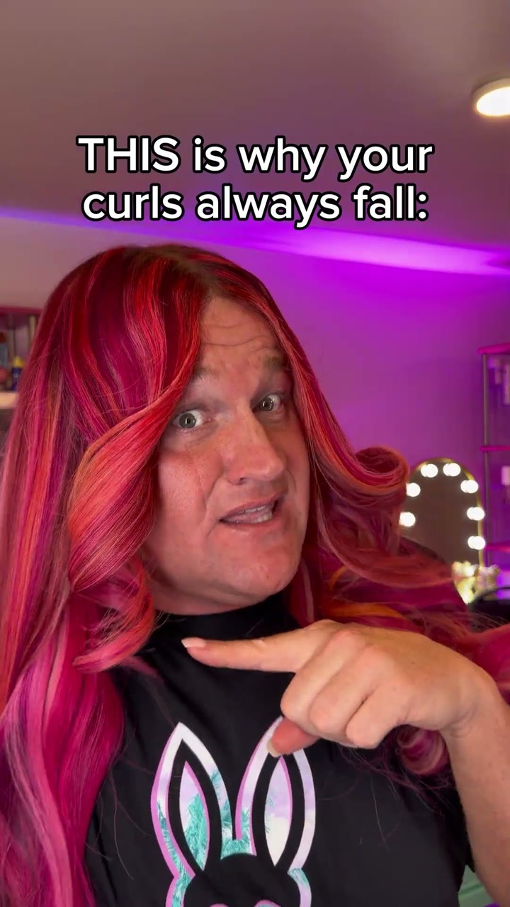 👀 THIS is why your curls fall #hairstyle