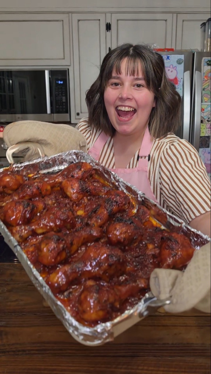 Y'all, my husband said this made him want to marry me all over again!! 😏🍗