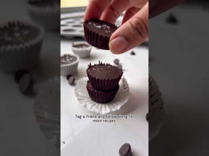 3-Ingredient Peanut Butter Cups (Better Than Reese's!) 🍫🥜🎃
