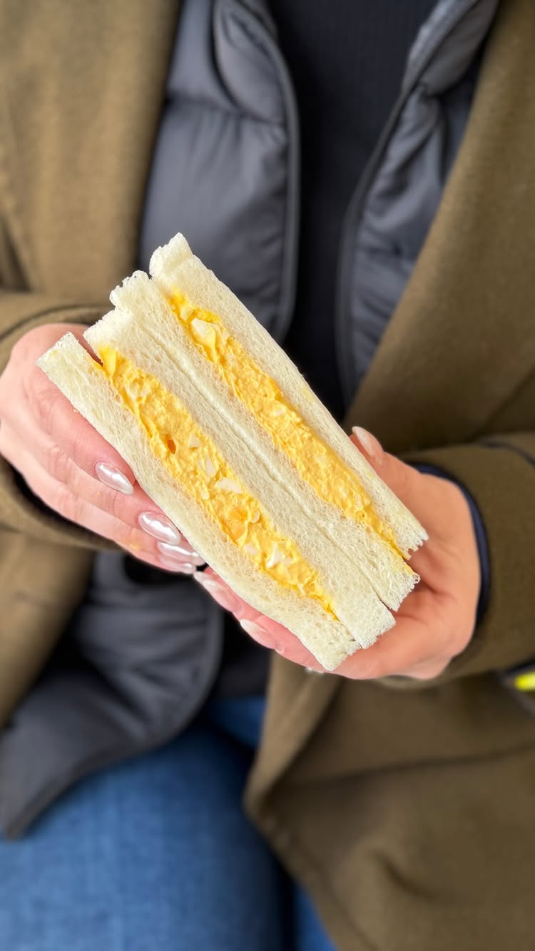 Everyone in Japan has their egg salad sando of choice, and since this was my first trip, I did the important work of eating my way to mine. 