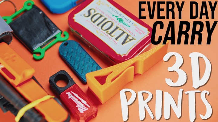 Every Day Carry 3D Prints That Are Super Useful!