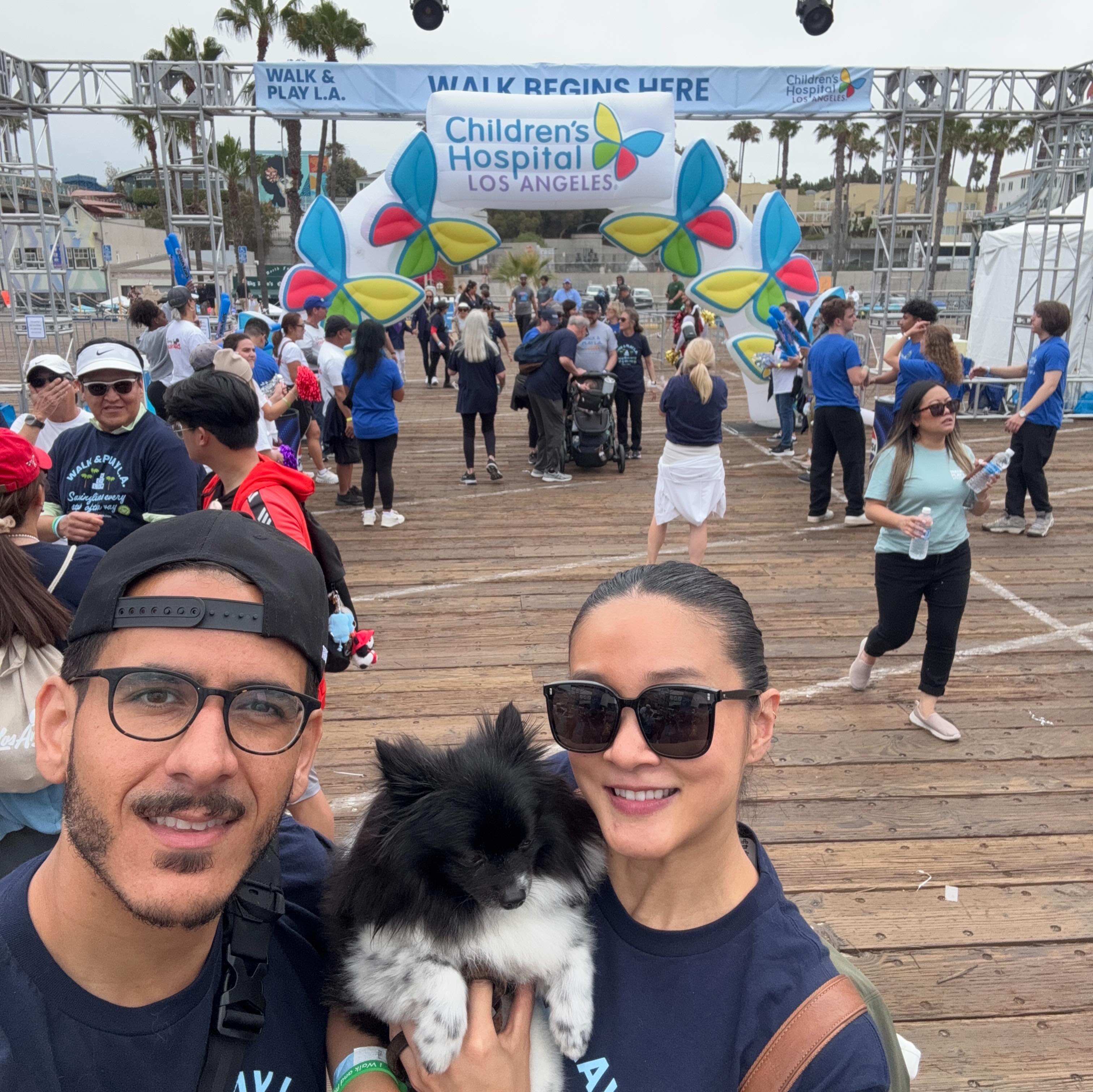 Over 2,000 people at the Santa Monica Pier showed up last weekend for the Children’s Hospital LA Walk making it the biggest turnout yet!

Th