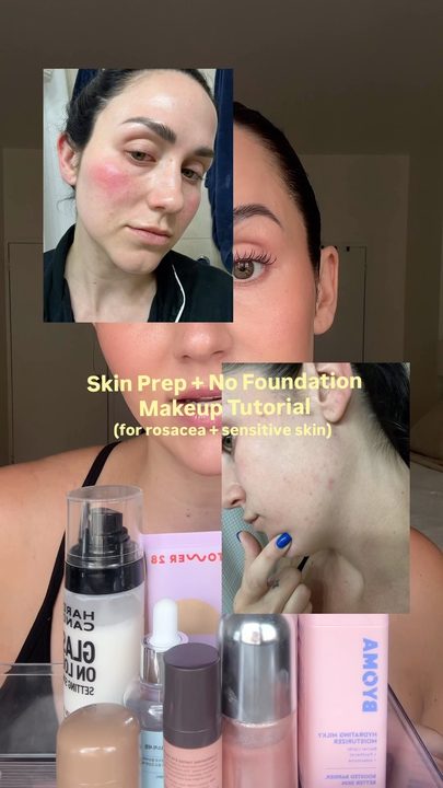 Skin prep + makeup tutorial for rosacea & sensitive skin

PRODUCTS USED

Skin Prep
- Iunik Beta Glucen Power Moisture Serum
- Byoma Milky Moisturizer 
- EltaMD UV Skin Recovery Green SPF

Makeup
- Colleen Rothchilds illu