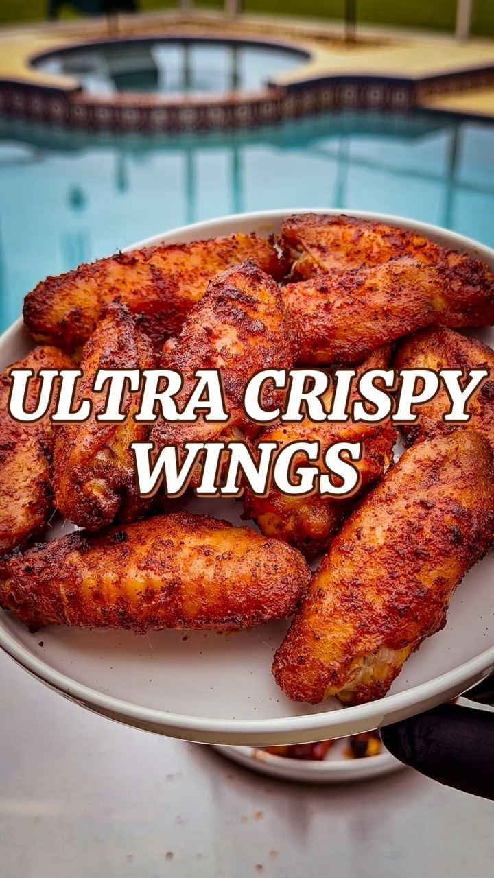 The Secret to Crispy Smoked Wings #chickenwings #smokedwings #bbq #gameday