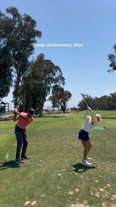 Find a partner who lets you do your golf thing on your anniversary and comes out to support you 😘🐦‍⬛

#golfstagram #golfaddict #golfgirl #golfswing #fypシ