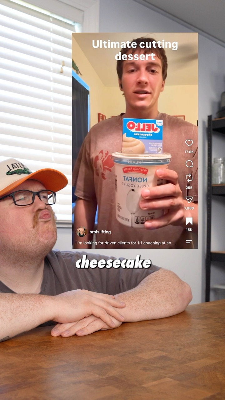 @broislifting was on to something with this Greek Yogurt Cheesecake