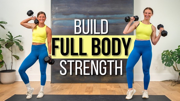 30 min Full Body PAP Strength Training with @nourishmovelove