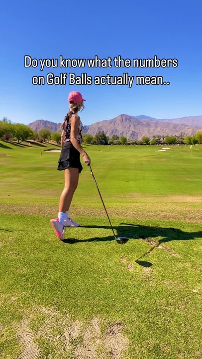 🤯⛳️Interesting!! Do you know what the numbers
on Golf Balls actually mean?!👇🏼

🔹1-Digit number: Golf balls are numbered to help players identify their ball, especially when multiple players are using the same Brand and M