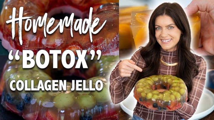 I Tried The Viral "Homemade Botox" Collagen Jello | How To Make Jello With Gelatin