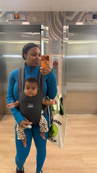 POV: you’re training for your first 5K but you’re still somebody’s mama 24/7. 😂🏃🏽‍♀️👶🏽💜

Had to bring my little gym buddy with me last night, and honestly… I wouldn’t have it any other way. 🥹

I got my workout in, lifted